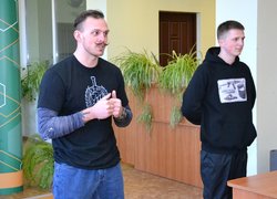 «Це повинен знати кожен»: Студенти Уманського НУС зустрілися з легіонерами ГО «Центурія»