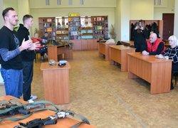 «Це повинен знати кожен»: Студенти Уманського НУС зустрілися з легіонерами ГО «Центурія»