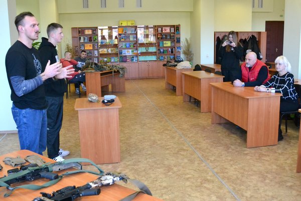 «Це повинен знати кожен»: Студенти Уманського НУС зустрілися з легіонерами ГО «Центурія»