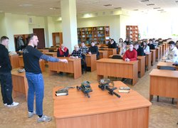 «Це повинен знати кожен»: Студенти Уманського НУС зустрілися з легіонерами ГО «Центурія»