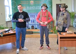 «Це повинен знати кожен»: Студенти Уманського НУС зустрілися з легіонерами ГО «Центурія»