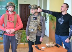 «Це повинен знати кожен»: Студенти Уманського НУС зустрілися з легіонерами ГО «Центурія»