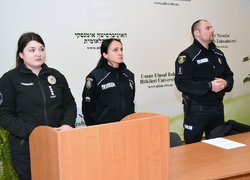 Як протидіяти ворогу: Студентам Уманського НУС розповіли про загрози під час війни та відповідальність перед законом