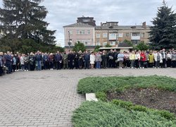 Колектив Уманського національного університету вшанував загиблих у Другій світовій війні 