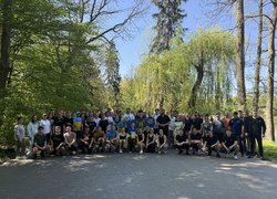 Пам’ятаємо. Об’єднуємось. Перемагаємо: в УНУ відбувся легкоатлетичний забіг