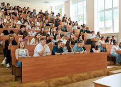«Іншого життя, окрім війни, не існує»: в УНУ відбулася зустріч із військовослужбовцем, колегою, випускником