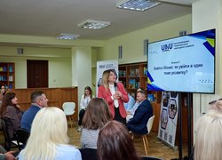 Ювілей як точка зустрічі: в УНУ говорили про майбутнє освіти, бізнесу та партнерства
