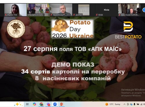 Участь в Дискусійному клубі Української асоціації виробників картоплі