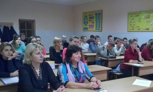 Засідання студентського наукового гуртка. 