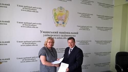 Започатковано наукове партнерство Уманського НУС з ПАТ «Ельворті»