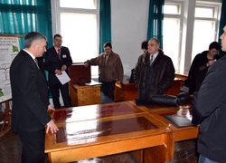 Нараду журі проводить професор О.В.Мельник