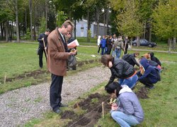 В Уманському НУС закладено унікальний ірисарій